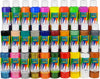 Washable Tempera Paint for Kids - 30 Colors Non Toxic Kids Paint Set with Toddler Art Supplies for Poster Paint, Finger Painting, School Projects and More