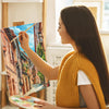 Canvases for Painting - 11x14 12 Pack Art Paint Canvas Panels Set Boards - 100% Cotton Primed Painting Supplies for Acrylic, Oil, Tempera & Watercolor Paint