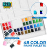 55-Piece Watercolor Paint Bundle