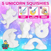 Unicorn Painting Kit Paint Your own Squishy