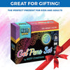 100 Colorful Artists Gel Pens and Color Book Bundle