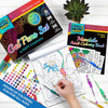 100 Colorful Artists Gel Pens and Color Book Bundle