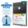 Dotted Journal and Markers Set