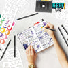 Dotted Journal and Markers Set